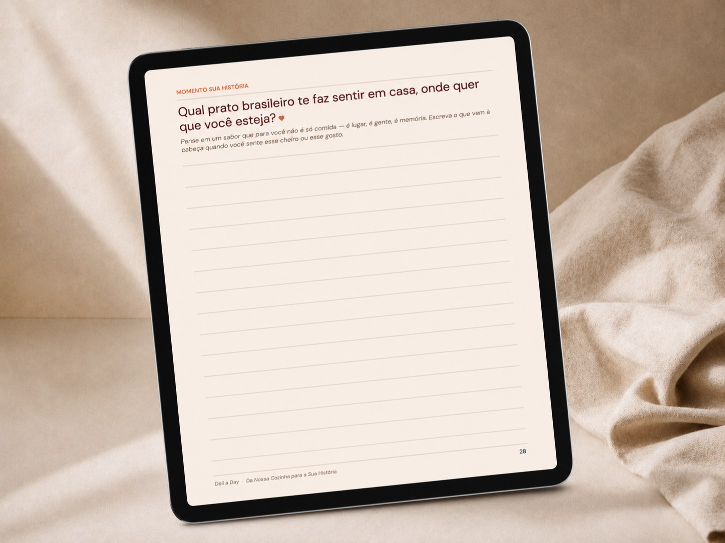 Mockup Momento Sua História