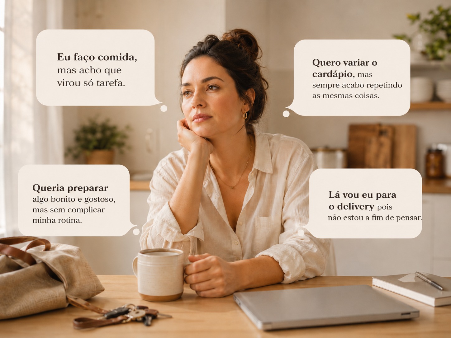Ruminações sobre cozinhar na rotina